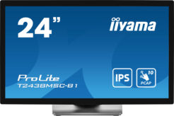 iiyama ProLite T2438MSC-B1 computer monitor 60,5 cm (23.8") 1920 x 1080 Pixels Full HD LED Touchscreen Zwart