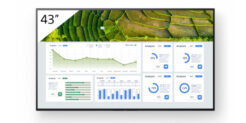 Sony FW-43BZ30L beeldkrant Digitale signage flatscreen 109,2 cm (43") LCD Wifi 440 cd/m² 4K Ultra HD Zwart Android 24/7