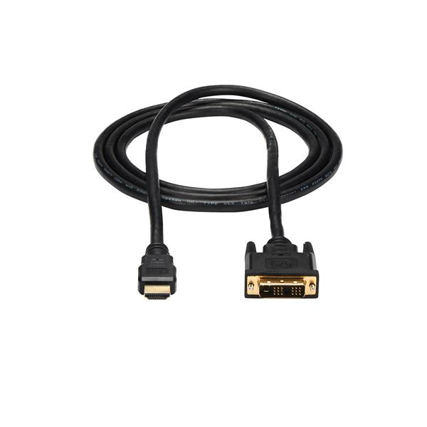 StarTech.com 1, 8 m HDMI-naar-DVI-D-kabel M/M - Afbeelding 6