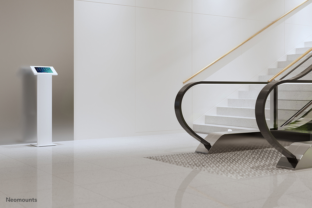 Neomounts FL15-750WH1 Tablet vloerstandaard 9.7-11" - vergrendelbaar - Afbeelding 10