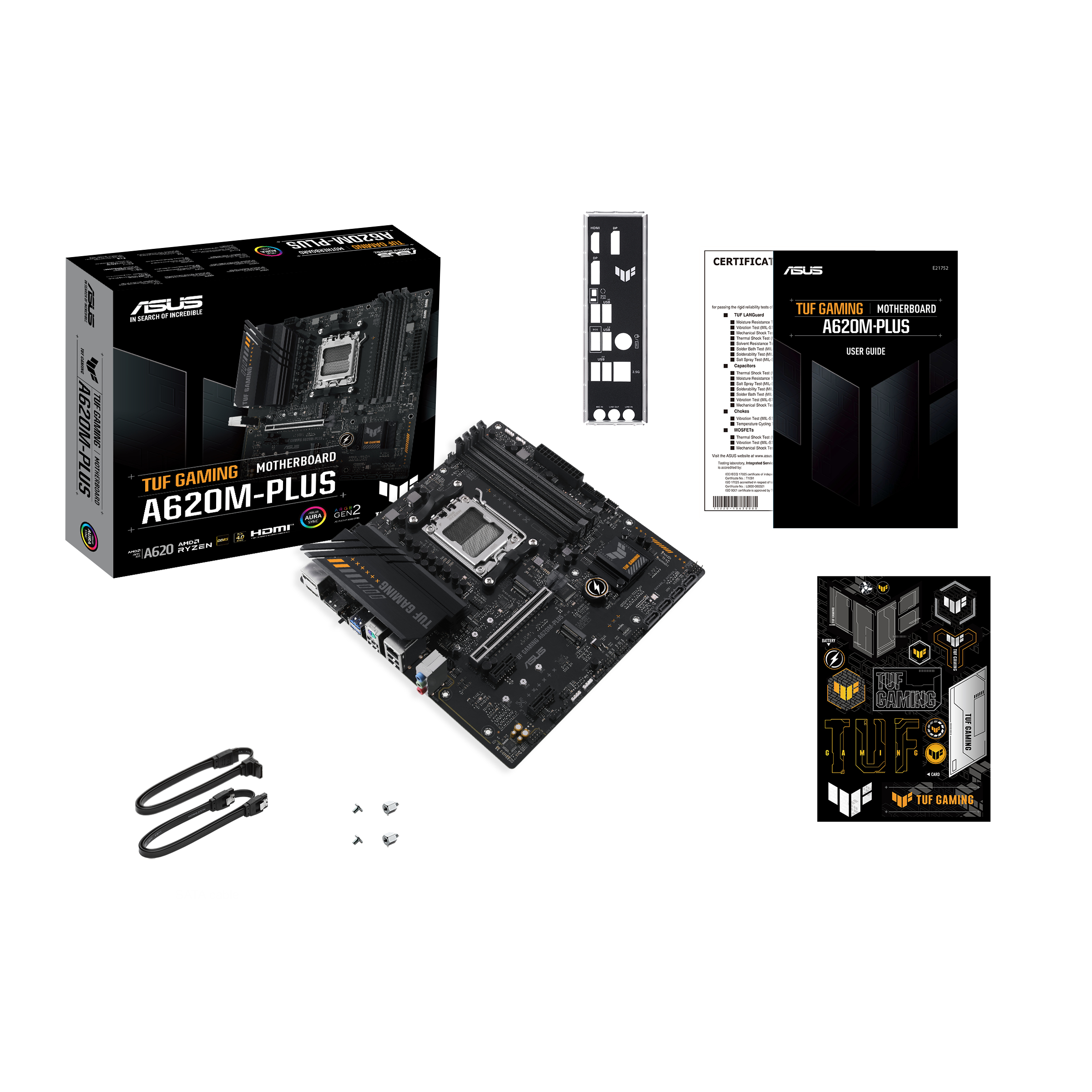 ASUS TUF GAMING A620M-PLUS AMD A620 Socket AM5 micro ATX - Afbeelding 8