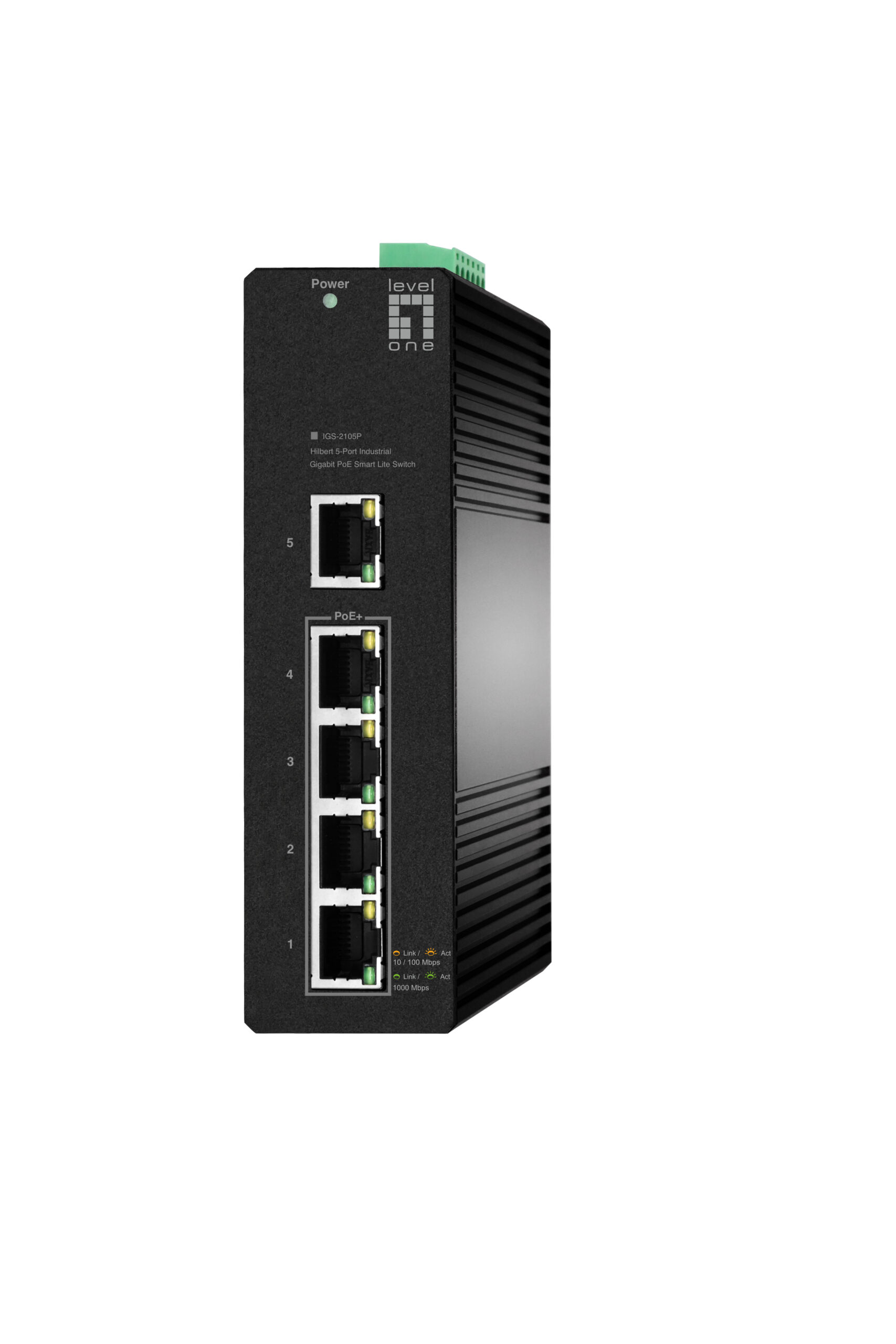 LevelOne IGS-2105P netwerk-switch Managed L2 Gigabit Ethernet (10/100/1000) Power over Ethernet (PoE) - Afbeelding 2