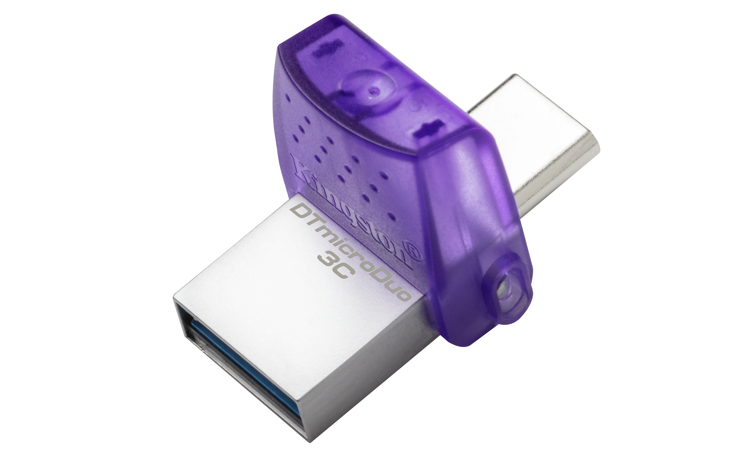 Kingston Technology DataTraveler 256GB microDuo 3C 200 MB/s dubbele USB-A + USB-C - Afbeelding 3