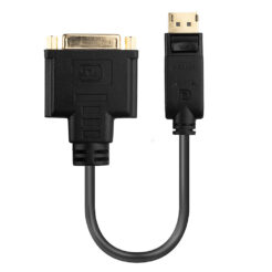 Lindy 41004 video kabel adapter 0,15 m DisplayPort DVI-D Zwart - Afbeelding 3