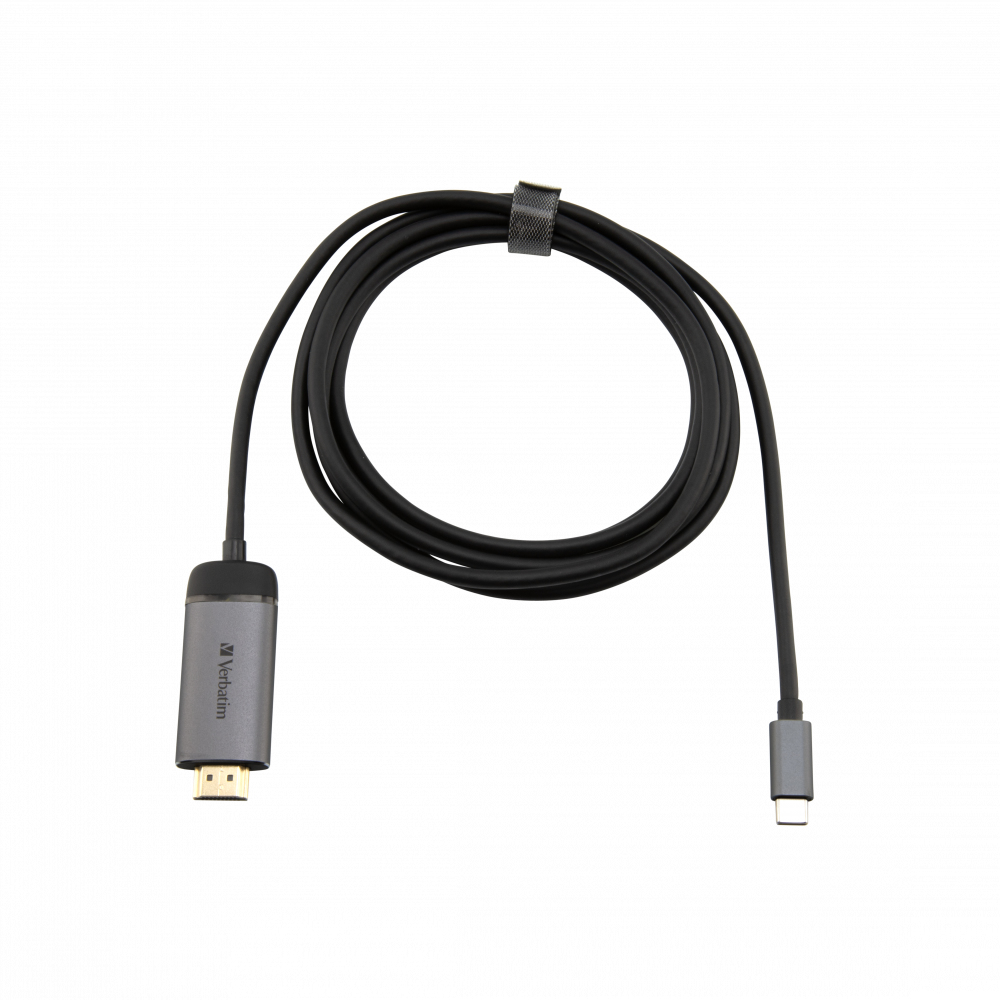 Verbatim 49144 video kabel adapter 1,5 m USB Type-C HDMI Zwart, Zilver - Afbeelding 5