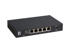 LevelOne GEU-0525 netwerk-switch Unmanaged 2.5G Ethernet (100/1000/2500) Zwart