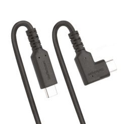 StarTech.com 2m USB-C Kabel, Robuuste Haakse USB 5Gbps Type C Kabel, 100W (5A) Power Delivery, 4K 60Hz DP Alt Mode - Thunderbolt Compatibel - Afbeelding 7