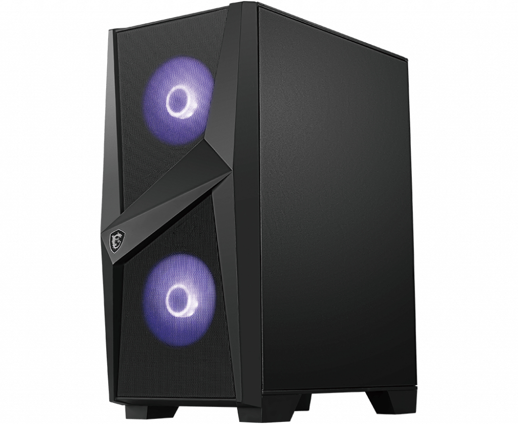 MSI MAG Forge 100M Midi Tower Zwart, Transparant - Afbeelding 4