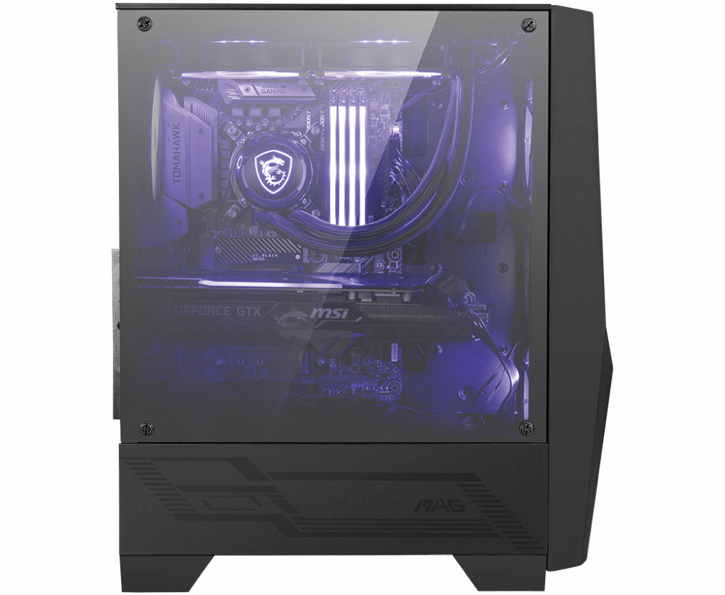 MSI MAG Forge 100M Midi Tower Zwart, Transparant - Afbeelding 3