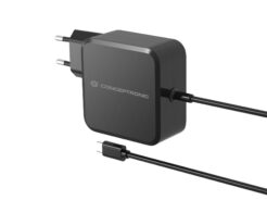 Conceptronic OZUL05BE oplader voor mobiele apparatuur Universeel Zwart AC Binnen - Afbeelding 2