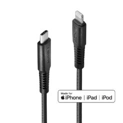 Lindy 31288 Lightning-kabel 3 m Zwart - Afbeelding 2