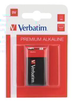 Verbatim 9V-alkalinebatterij