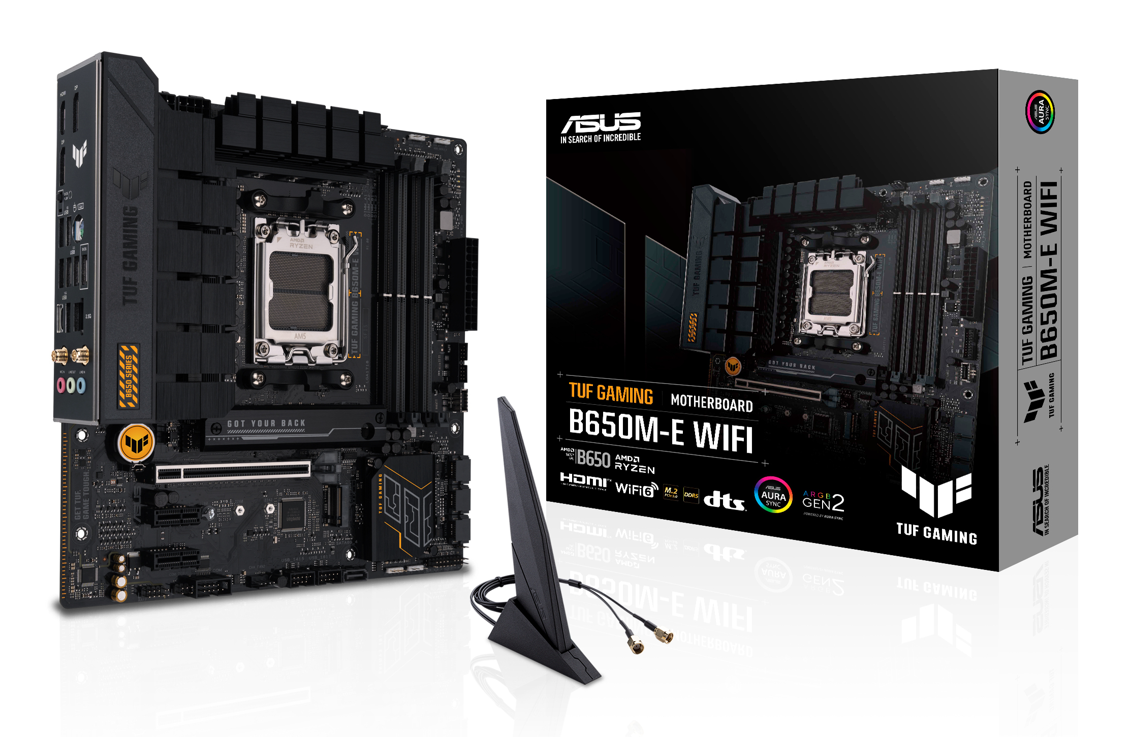 ASUS TUF GAMING B650M-E WIFI AMD B650 Socket AM5 micro ATX - Afbeelding 3