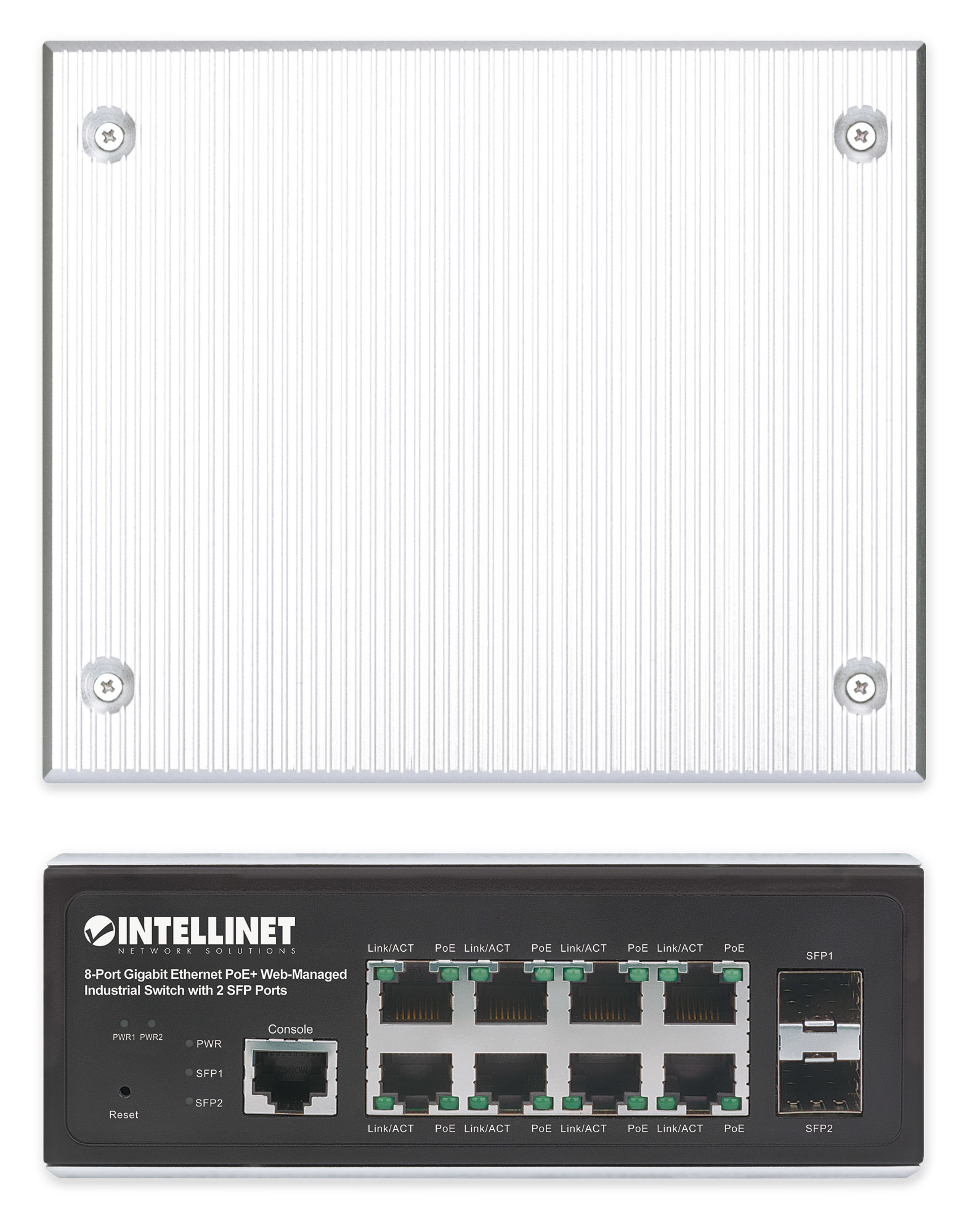 Intellinet 508278 netwerk-switch Managed L2+/L3 Gigabit Ethernet (10/100/1000) Power over Ethernet (PoE) Zwart - Afbeelding 6