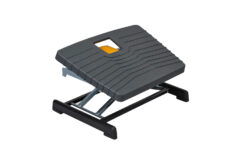 BakkerElkhuizen Pro 952 Footrest Zwart, Grijs, Oranje