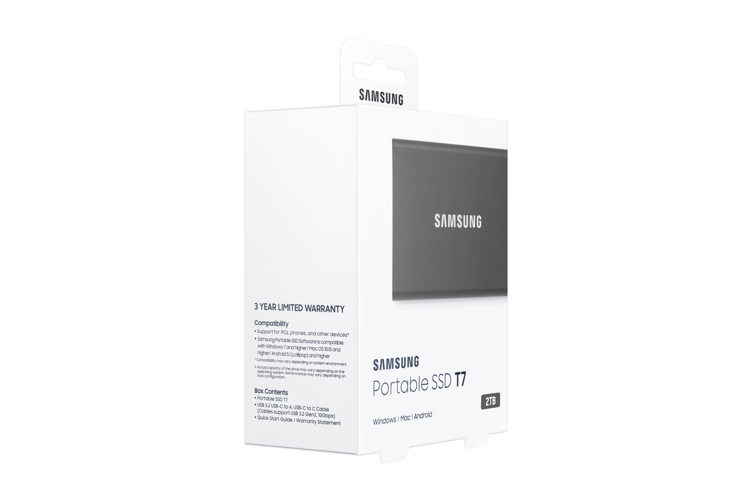 Samsung Portable SSD T7 2 TB USB Type-C 3.2 Gen 2 (3.1 Gen 2) Grijs - Afbeelding 11