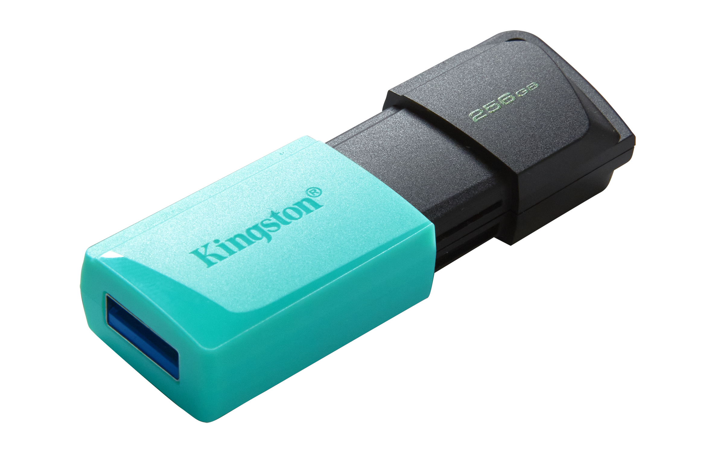 Kingston Technology DataTraveler Exodia M 256 GB, USB 3.2 Gen 1 (zwart + blauwgroen) - Afbeelding 5