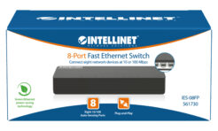 Intellinet 561730 netwerk-switch Fast Ethernet (10/100) Zwart - Afbeelding 10