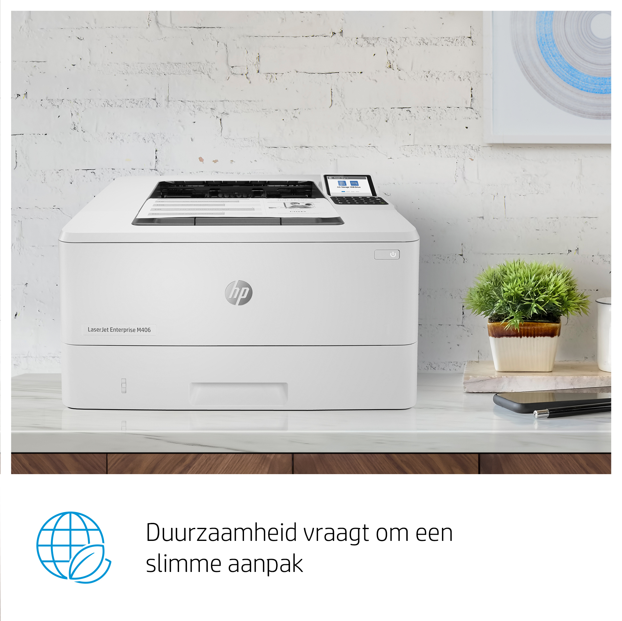 HP LaserJet Enterprise M406dn - Afbeelding 9