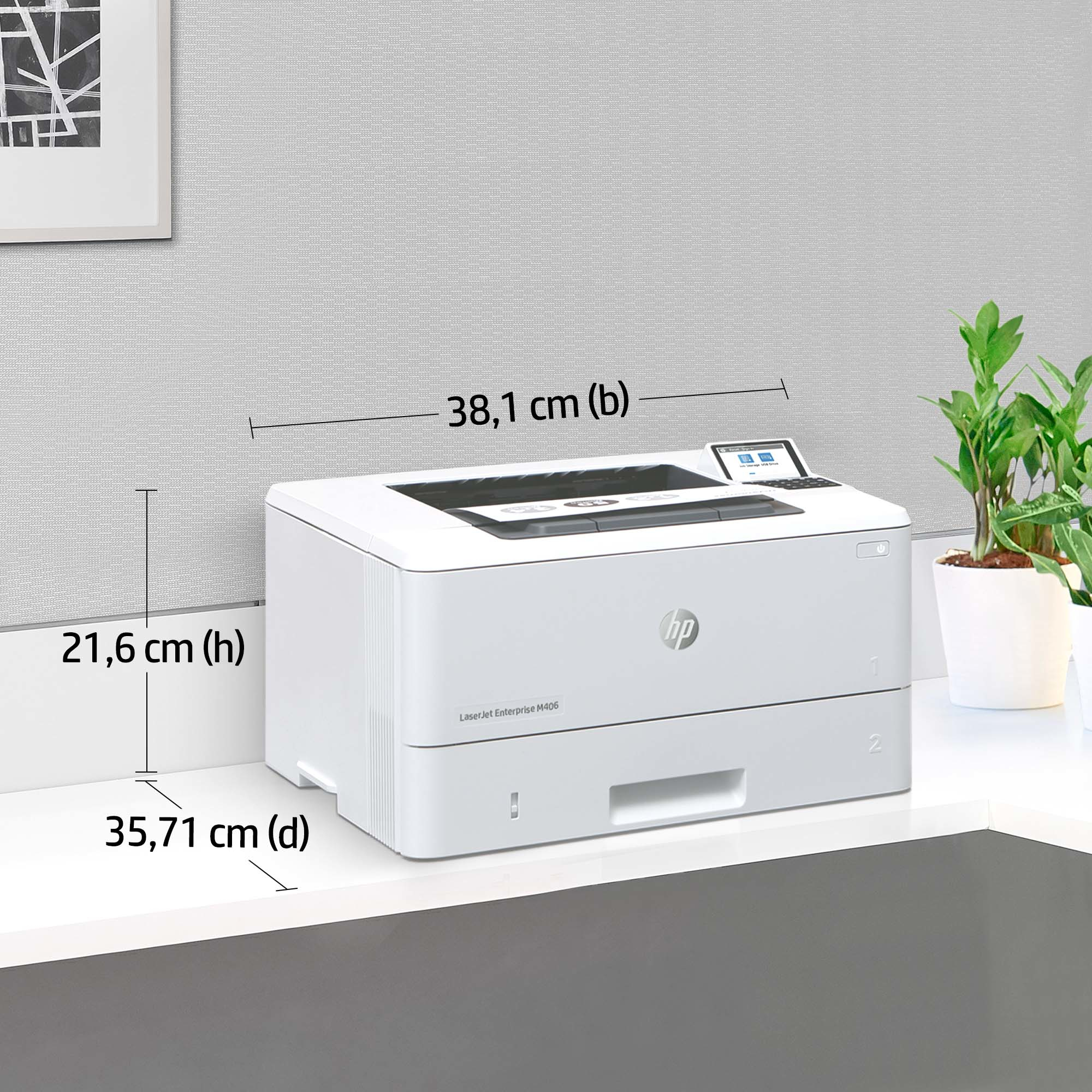HP LaserJet Enterprise M406dn - Afbeelding 11