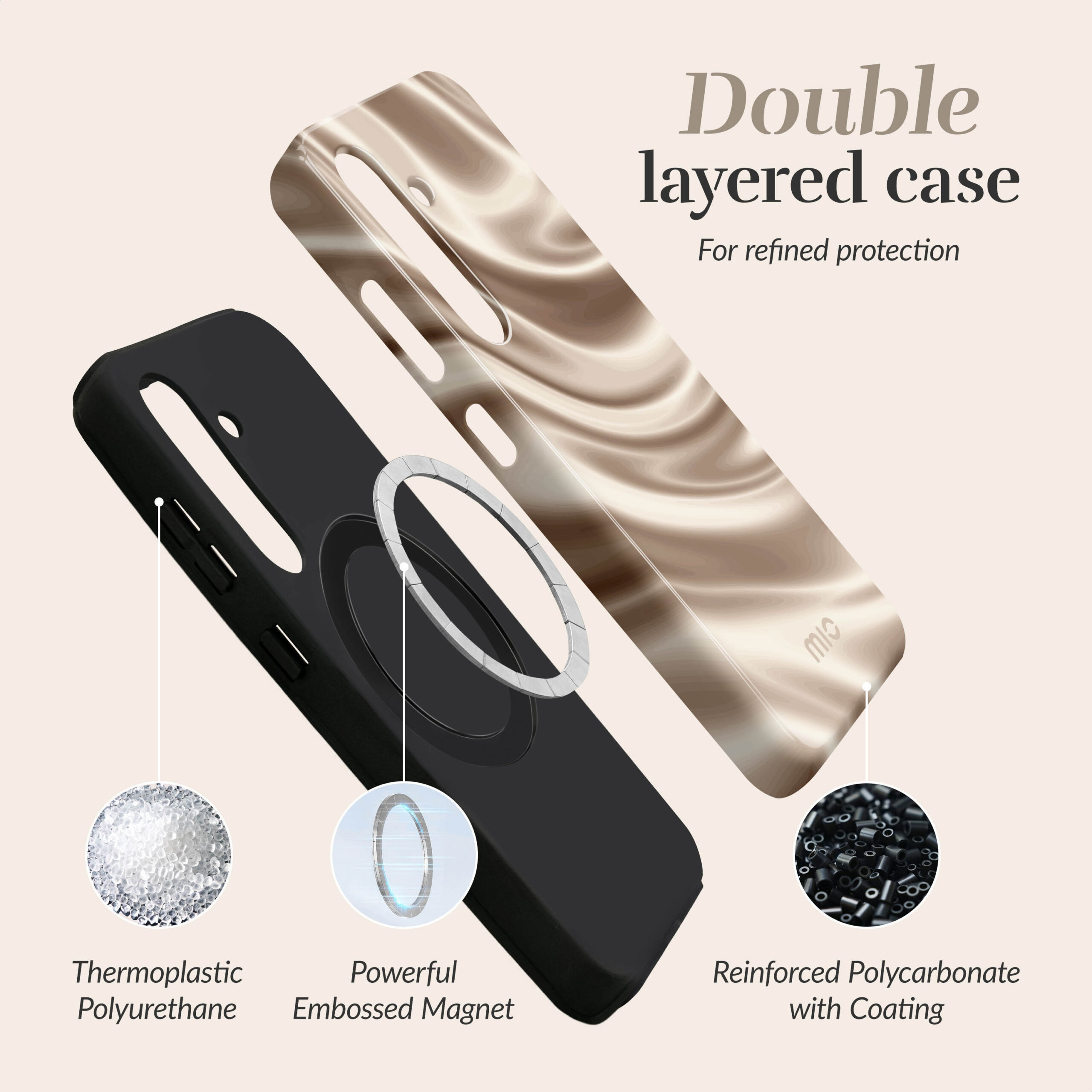 MIO Silky Dreams Magsafe Compatible for Samsung S25 Edge 5G - Afbeelding 5