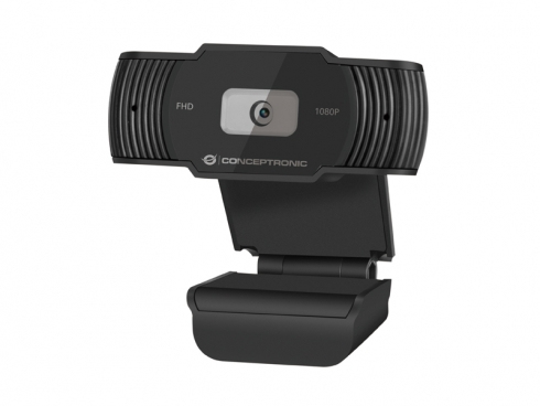 Conceptronic AMDIS04B webcam 1920 x 1080 Pixels USB 2.0 Zwart - Afbeelding 2