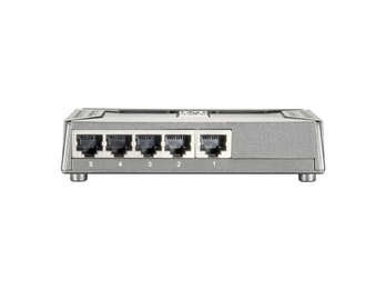 LevelOne FSW-0508TX netwerk-switch Unmanaged Fast Ethernet (10/100) Zwart, Grijs - Afbeelding 5