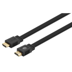 Manhattan 355636 HDMI kabel 5 m HDMI Type A (Standaard) Zwart