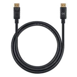 Manhattan DisplayPort 1.4 kabel, 8K@60Hz, 1 m, mannelijk naar mannelijk, geschikt voor 8K/4K/1080p toepassingen, met vergrendeling, volledig afgeschermd, zwart, levenslange garantie, equivalent aan DP14MM1M - Afbeelding 6
