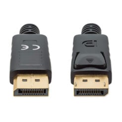 Manhattan DisplayPort 1.4 kabel, 8K@60Hz, 1 m, mannelijk naar mannelijk, geschikt voor 8K/4K/1080p toepassingen, met vergrendeling, volledig afgeschermd, zwart, levenslange garantie, equivalent aan DP14MM1M - Afbeelding 4