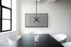 Neomounts FPMA-C340BLACK Monitor/TV-beugel plafond 32-75" - h 106-156 cm - Afbeelding 13
