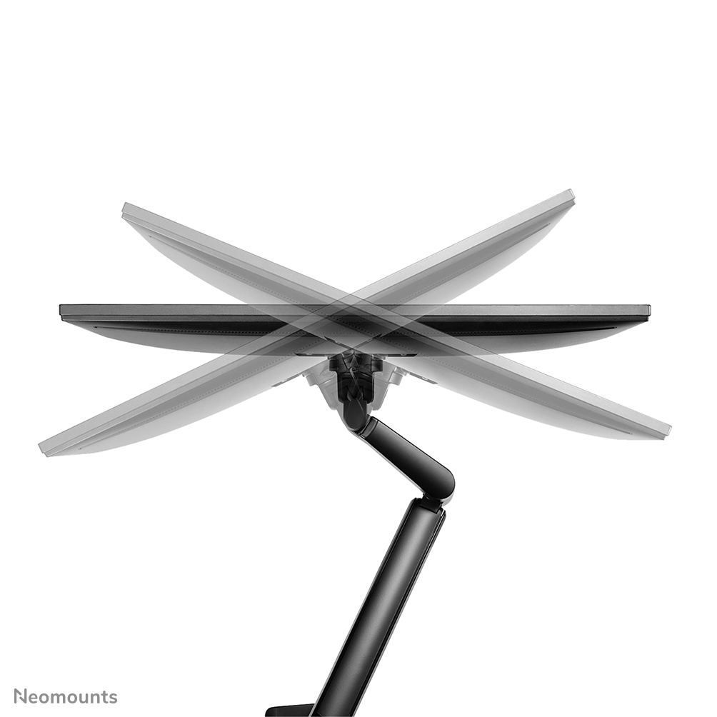 Neomounts DS70-810BL2 Monitorarm 17-32" - gasveer - ruimtebesparend - 180°-stop - Afbeelding 13