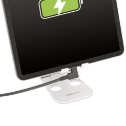 StarTech.com 2m USB-C Kabel, Robuuste Haakse USB 5Gbps Type C Kabel, 100W (5A) Power Delivery, 4K 60Hz DP Alt Mode - Thunderbolt Compatibel - Afbeelding 9