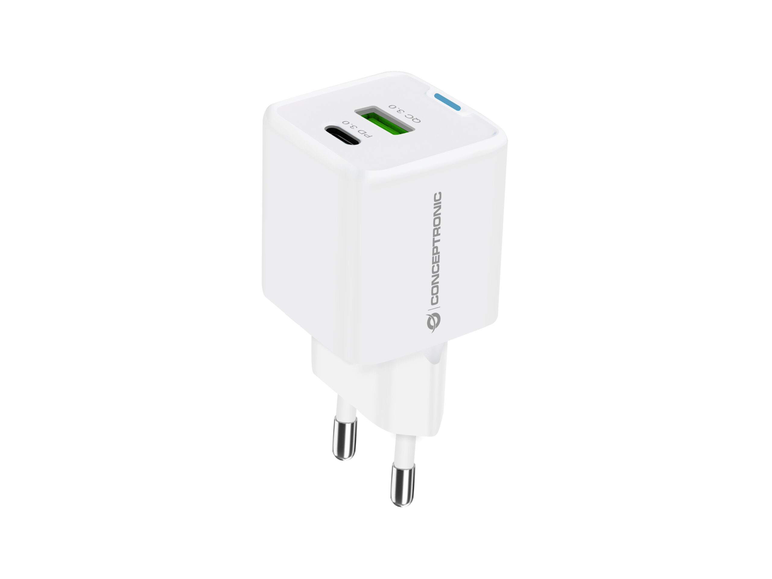 Conceptronic ALTHEA16W oplader voor mobiele apparatuur Universeel Wit AC Snel opladen Binnen - Afbeelding 3