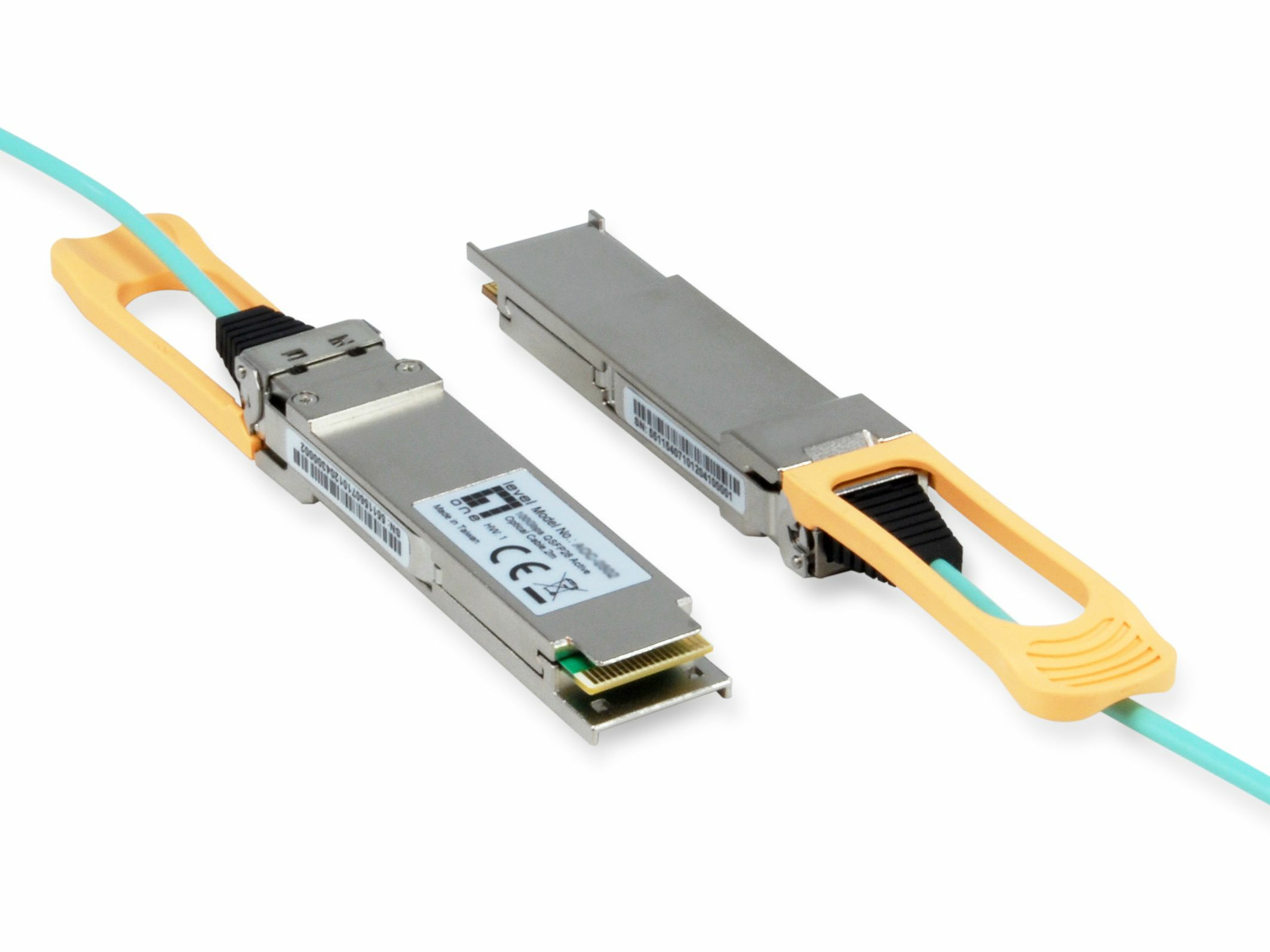 LevelOne AOC-0501 netwerk transceiver module Vezel-optiek 103100 Mbit/s QSFP28 850 nm - Afbeelding 3