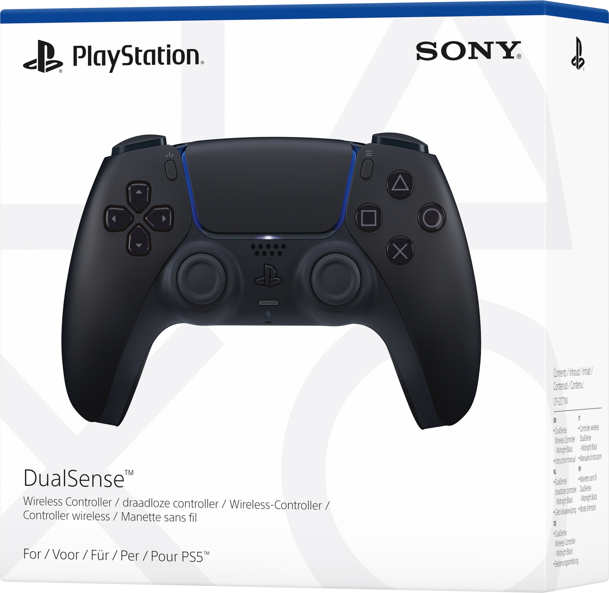 Sony DualSense V2 Zwart Bluetooth/USB Gamepad Analoog/digitaal Android, MAC, PC, PlayStation 5, iOS - Afbeelding 6