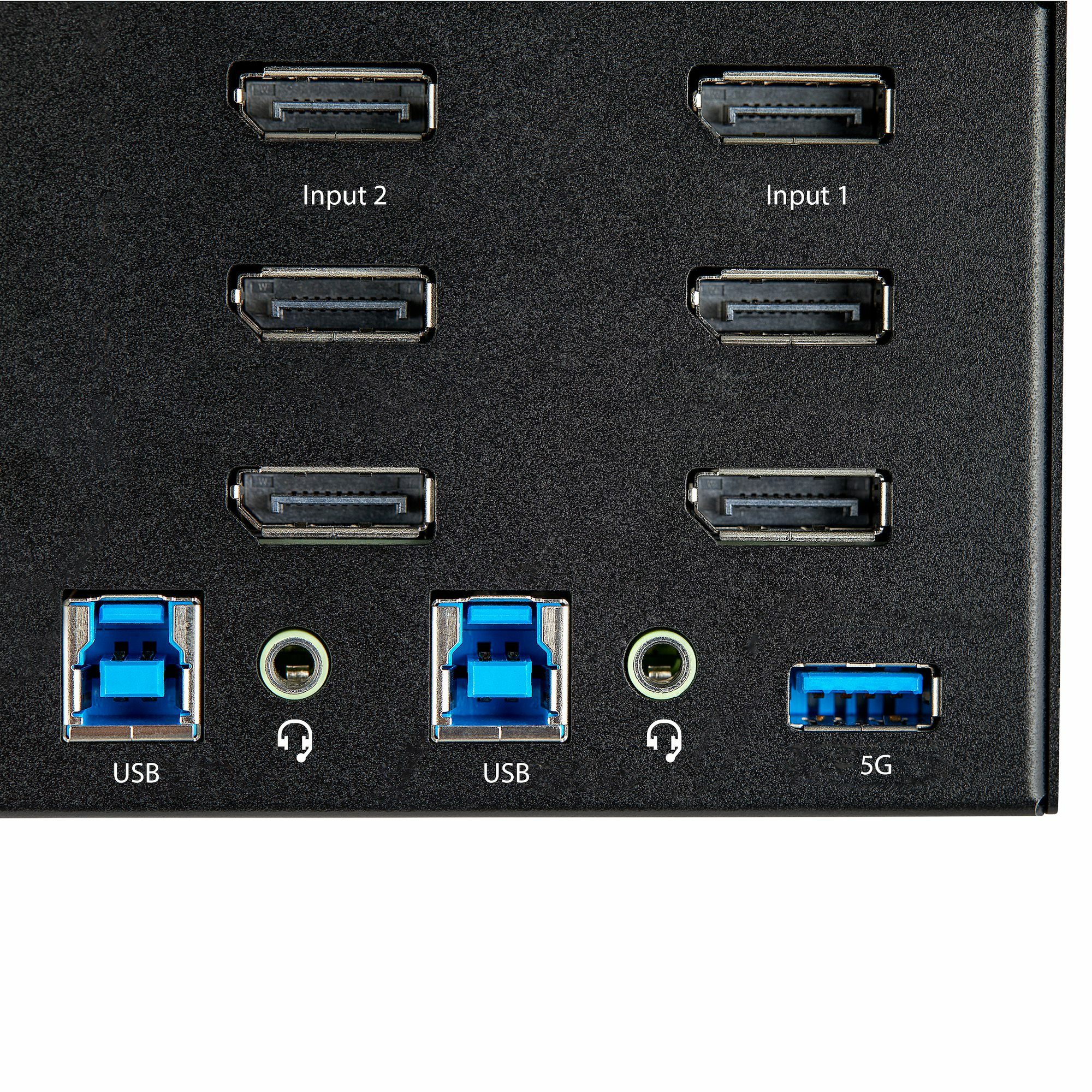 StarTech.com 2 Port Triple Monitor KVM HDMI Switch, 4K 60Hz Ultra HD HDR, Desktop Hub 4K HDMI 2.0 KVM Schakelaar met 2x USB 3.0 (5Gbps) & 4x USB 2.0 HID, Audio, Hotkey Switching, TAA - Afbeelding 9
