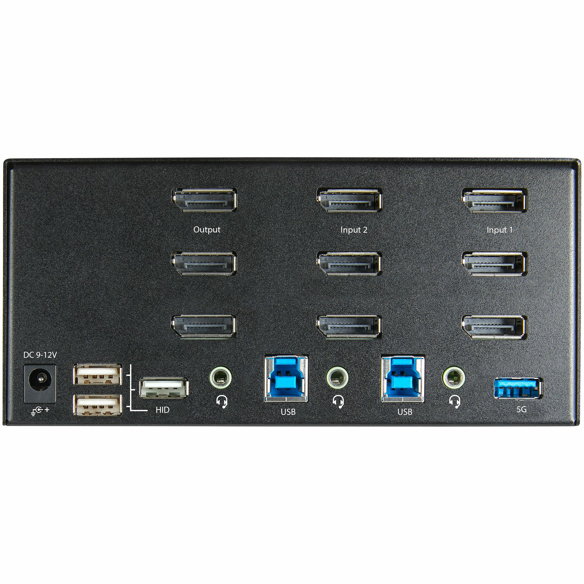 StarTech.com 2 Port Triple Monitor KVM HDMI Switch, 4K 60Hz Ultra HD HDR, Desktop Hub 4K HDMI 2.0 KVM Schakelaar met 2x USB 3.0 (5Gbps) & 4x USB 2.0 HID, Audio, Hotkey Switching, TAA - Afbeelding 5