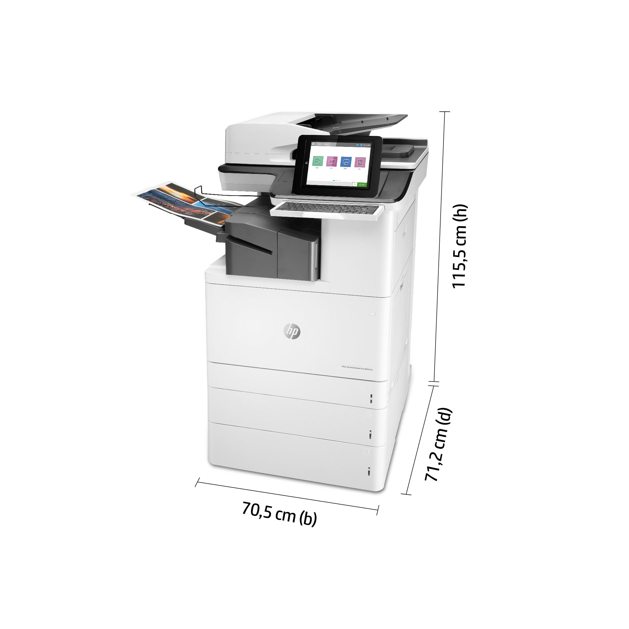 HP Color LaserJet Enterprise Flow MFP M776zs - Afbeelding 13