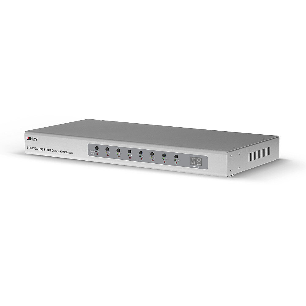 Lindy 39526 KVM-switch Rack-montage Zilver - Afbeelding 3