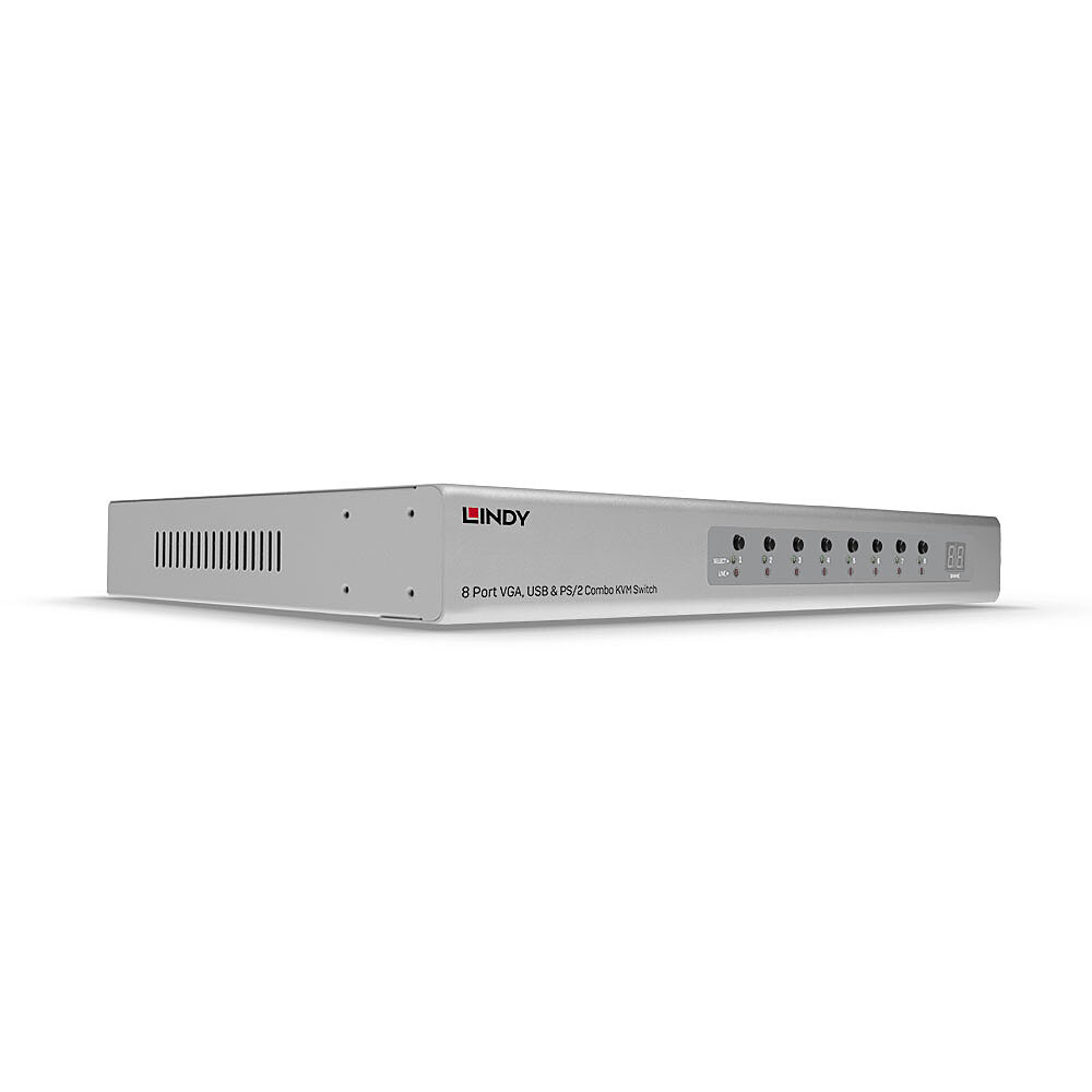 Lindy 39526 KVM-switch Rack-montage Zilver - Afbeelding 2