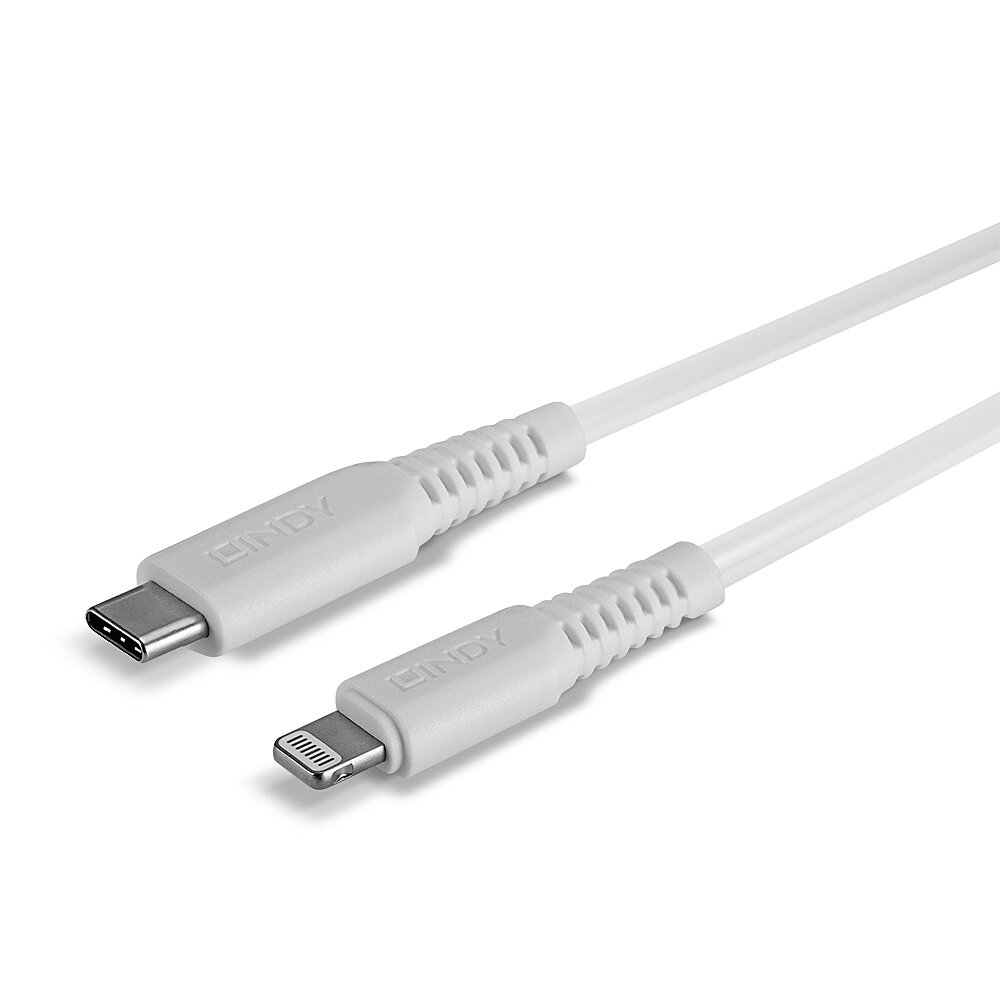 Lindy 31316 Lightning-kabel 1 m Wit - Afbeelding 6