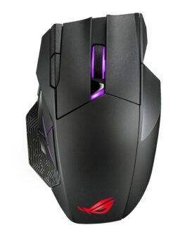 ASUS ROG Spatha X muis Gamen Rechtshandig RF Wireless + USB Type-C Optisch 19000 DPI