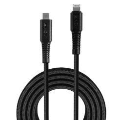 Lindy 31288 Lightning-kabel 3 m Zwart - Afbeelding 3