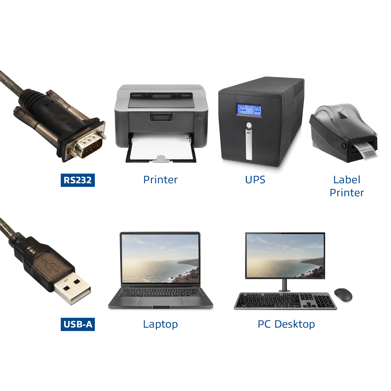 ACT USB naar Serieel Converter (Basic Version) - Afbeelding 6