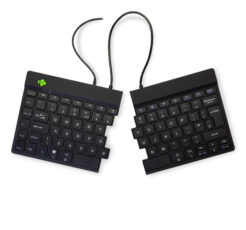 R-Go Tools Ergonomisch toetsenbord R-Go Split Break v2 met pauzesoftware, gesplitst toetsenbord, QWERTY (UK), bedraad, zwart