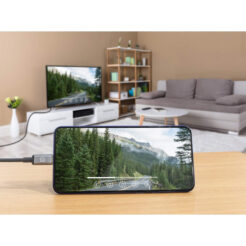 Manhattan USB-C naar HDMI kabel, 4K@60Hz, 2 m, mannelijk naar mannelijk, zwart, 3 jaar garantie, equivalent aan CDP2HD2MBNL - Afbeelding 8