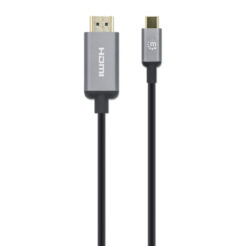 Manhattan USB-C naar HDMI kabel, 4K@60Hz, 2 m, mannelijk naar mannelijk, zwart, 3 jaar garantie, equivalent aan CDP2HD2MBNL - Afbeelding 5