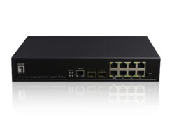 LevelOne GEP-1061 netwerk-switch Managed L2 Gigabit Ethernet (10/100/1000) Power over Ethernet (PoE) Zwart - Afbeelding 2