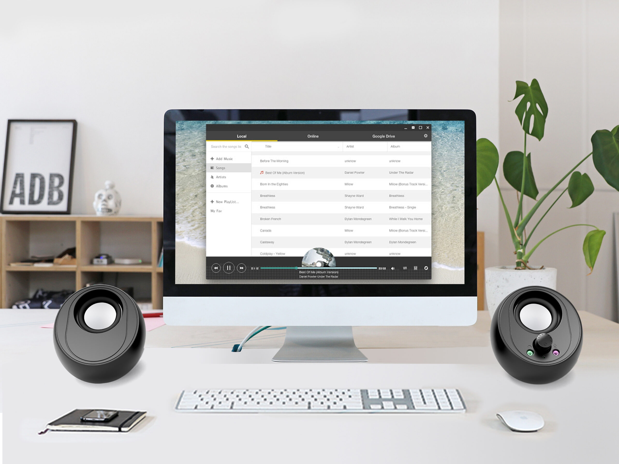 Conceptronic BJORN01B luidspreker 2-weg Zwart Bedraad en draadloos 10 W - Afbeelding 5